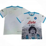 Maglia Napoli Maradona Special 2021-2022 Blanco