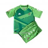 Maglia Real Betis Portiere Bambino 2021-2022 Verde
