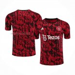 Maglia de Allenamento Manchester United 2023-2024 Rosso