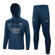 Tuta da Track de Felpa del Paris Saint-Germain Bambino 2023-2024 Blu Oscuro