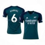 Maglia Arsenal Giocatore Gabriel Terza 2023-2024