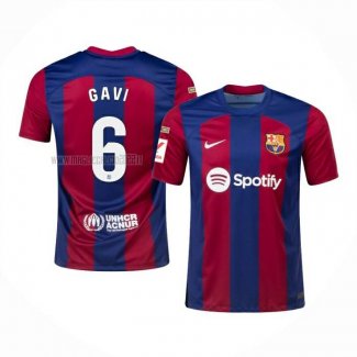 Maglia FC Barcellona Giocatore Gavi Home 2023-2024