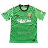 Thailandia Maglia FC Barcellona Portiere 2020-2021 Verde