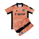 Maglia Leeds United Portiere Bambino 2021-2022 Naranja