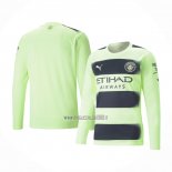 Maglia Manchester City Terza Manica Lunga 2022-2023