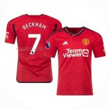 Maglia Manchester United Giocatore Beckham Home 2023-2024