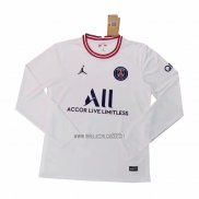 Maglia Paris Saint-Germain Cuarto Manica Lunga 2021-2022