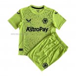 Maglia Wolves Portiere Away Bambino 2023-2024